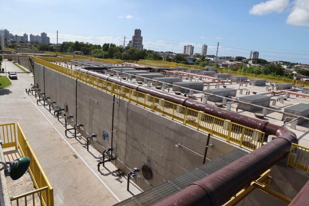 Leilão de saneamento em 43 cidades do Espírito Santo — Foto: Governo do estado
