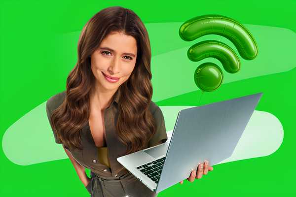 Mulher frustrada com internet lenta