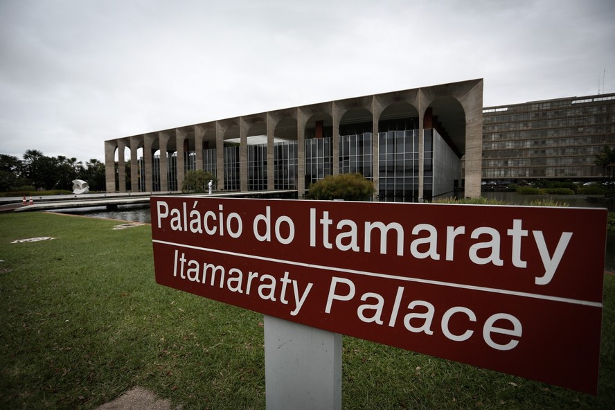 O Palácio do Itamaraty, em Brasília