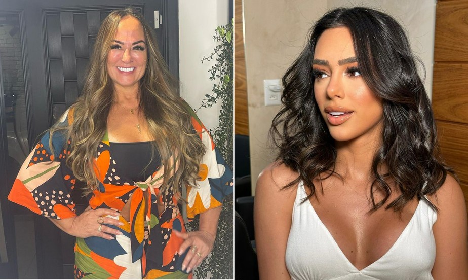 Após Neymar Jr. e Bruna Biancardi revelarem gravidez, Nadine Gonçalves  ainda não segue a nora nas redes socias