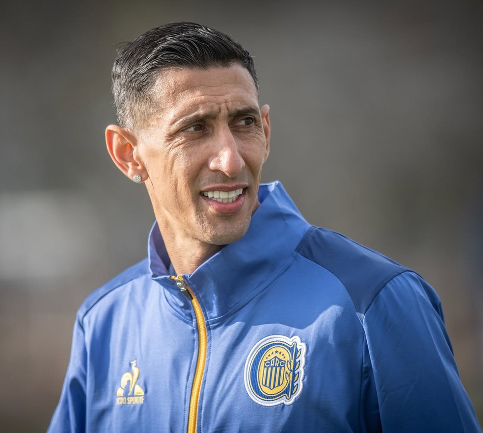 Di Maria retorna ao futebol argentino atuando pelo Rosário Central — Foto: Rosário Central