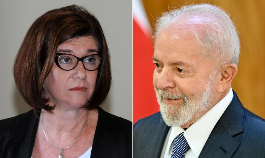 A futura presidente da Petrobras, Magda Chambriard, e o presidente Luiz Inácio Lula da Silva