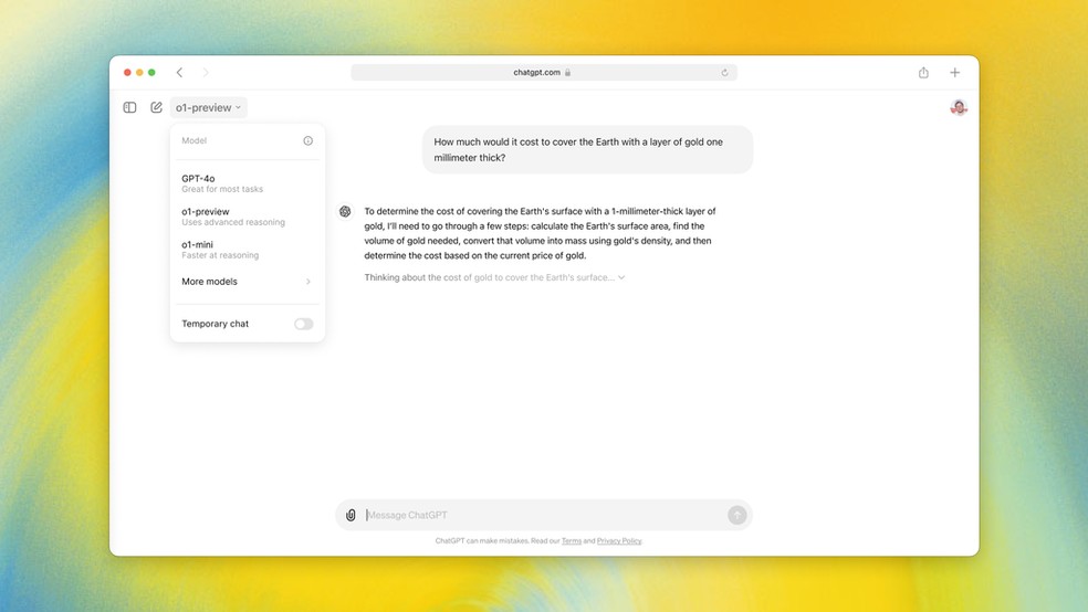 A OpenAI disse que sua nova tecnologia poderia ajudar físicos a gerar fórmulas matemáticas complicadas — Foto: OpenAI
