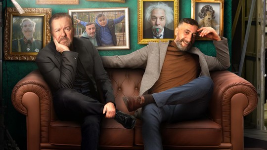 Crítica: 'German genius' tem o genial Ricky Gervais no elenco