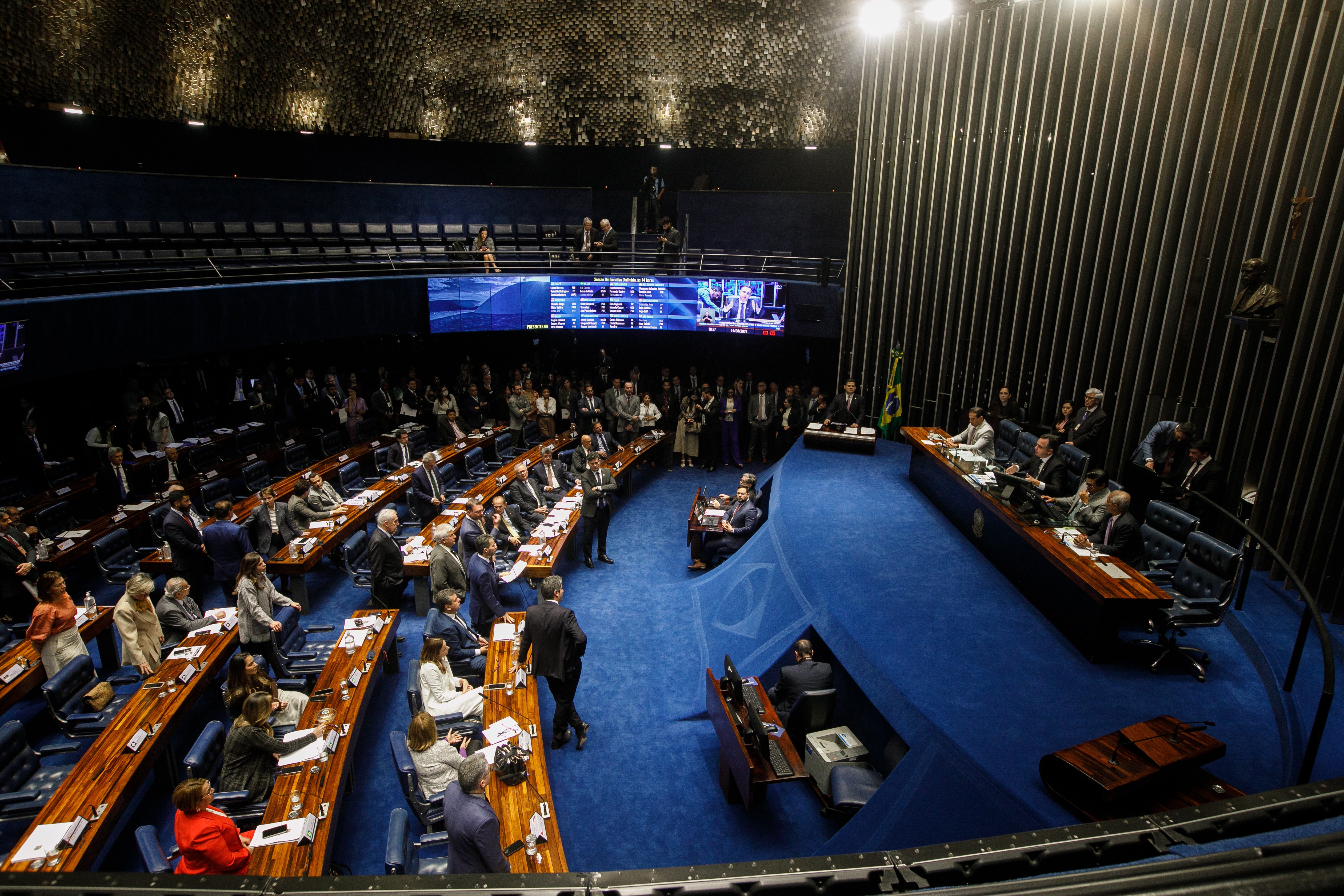 União e PSD definem derrota para o governo no Senado em votação de emendas, veja placar