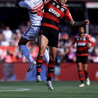 Flamengo e São Paulo disputam final da Copa do Brasil — Foto: Marcello Zambrana / AFP