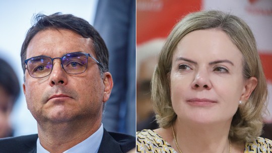 Flávio Bolsonaro entra com representação na AGU contra Gleisi Hoffmann por críticas à Justiça Eleitoral