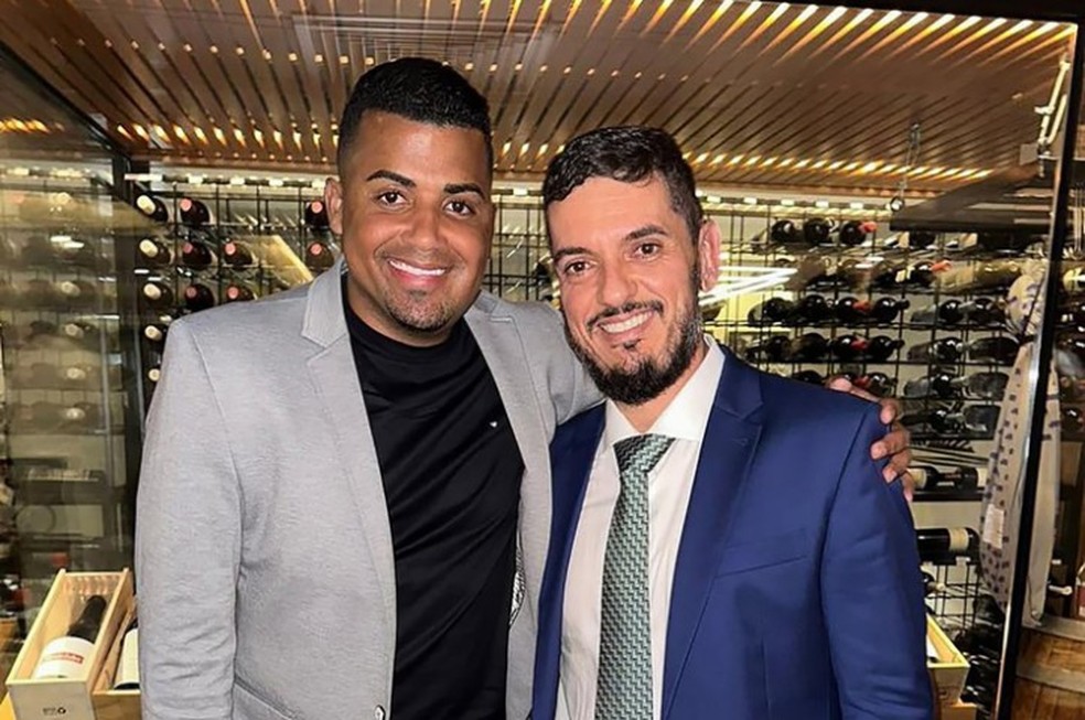 TH Joias and Rodrigo Bacellar — Photo: Reproduction Instagram TH Joias