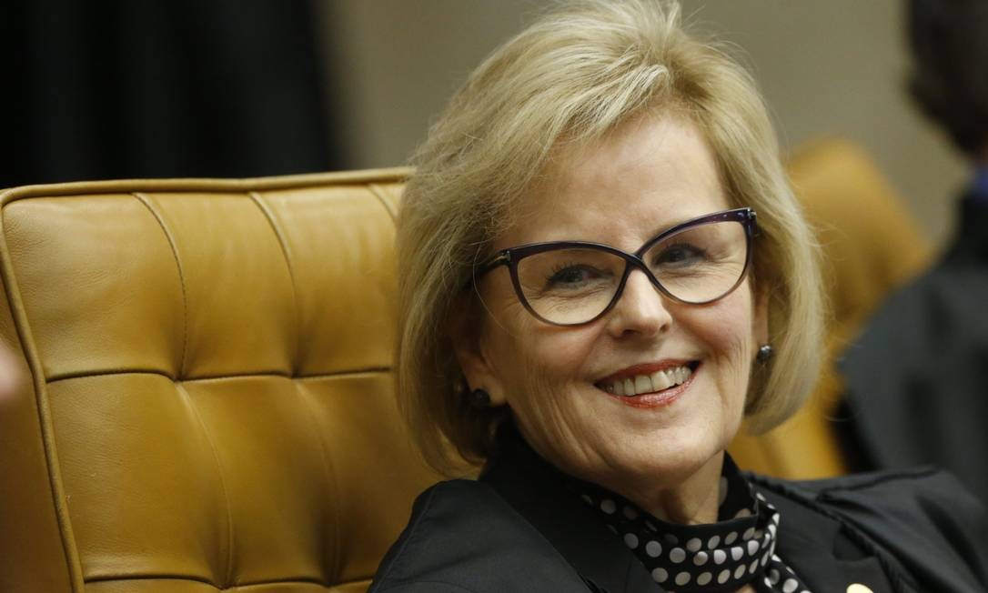 A ministra Rosa Weber no STF — Foto: Ailton de Freitas / Agência O Globo