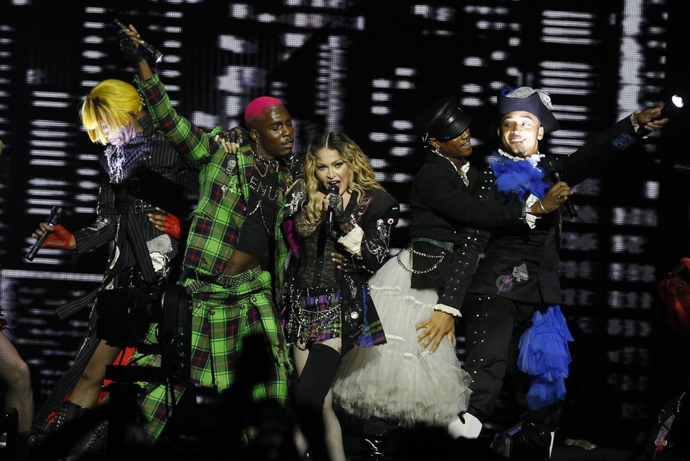 Apresentação da cantora Madonna na Praia de Copacabana - Fotografia: Alexander Cassiano