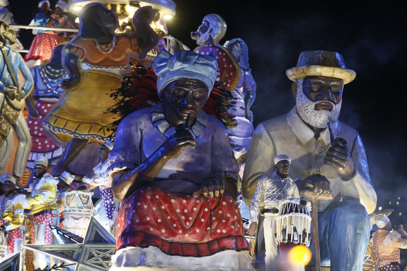 Desfile da Vila Isabel — Foto: Marcelo Theobald / Agência O Globo