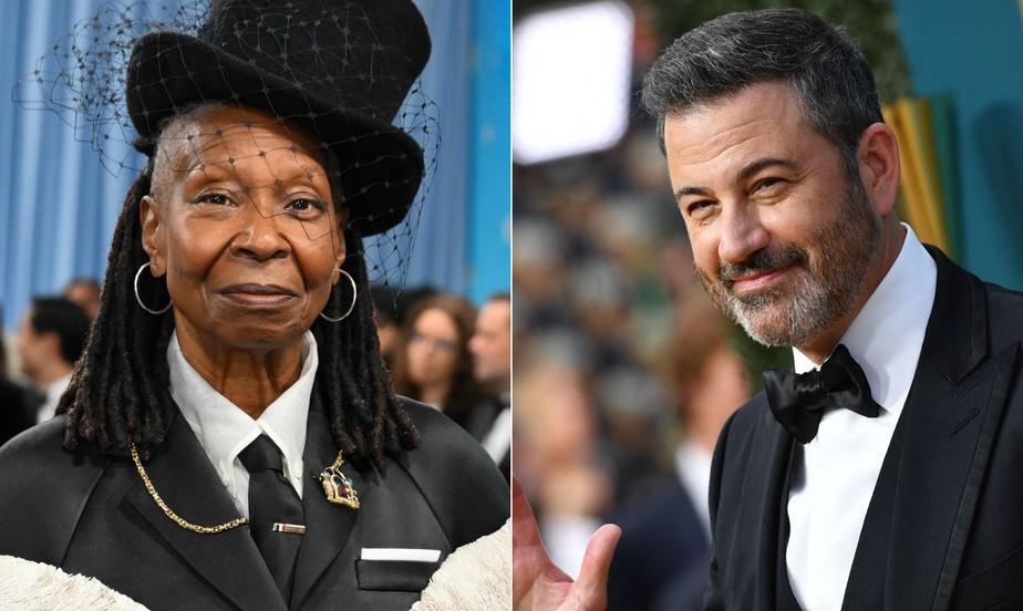 Colega de emissora, Whoopi Goldberg protesta contra suspensão de Jimmy  Kimmel: 'Ninguém nos silencia'