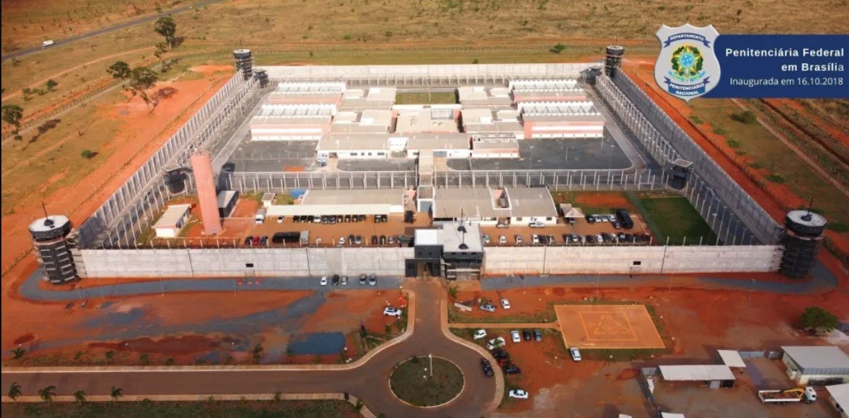 Tuta e Marcola dividem presídio federal de segurança máxima em Brasília — Foto: Divulgação