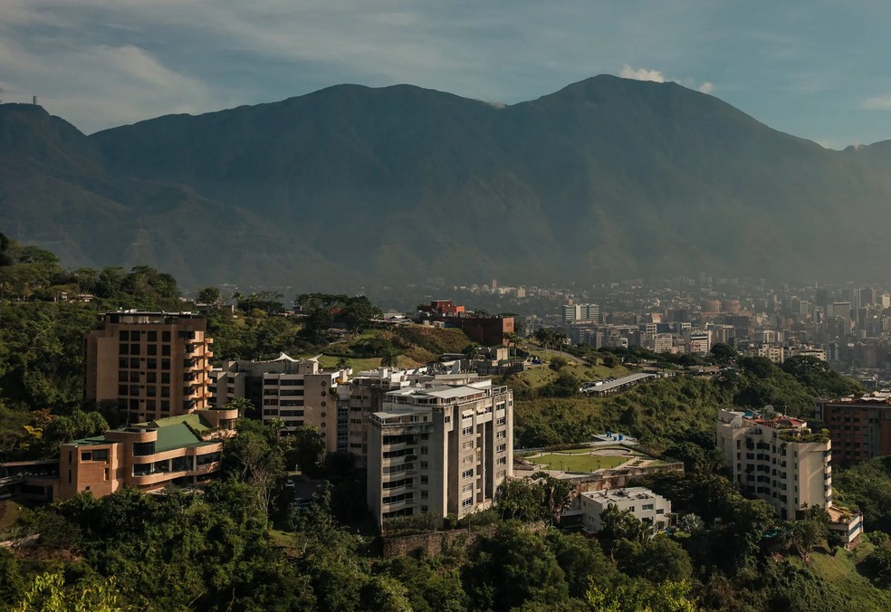 A Embaixada dos Estados Unidos em Caracas — Foto: New York Times