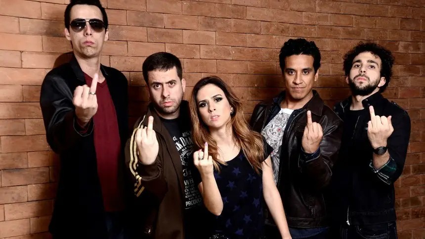 Tatá Werneck entrou para a Banda Renatinho nos tempos da antiga MTV, em 2012 — Foto: Divulgação