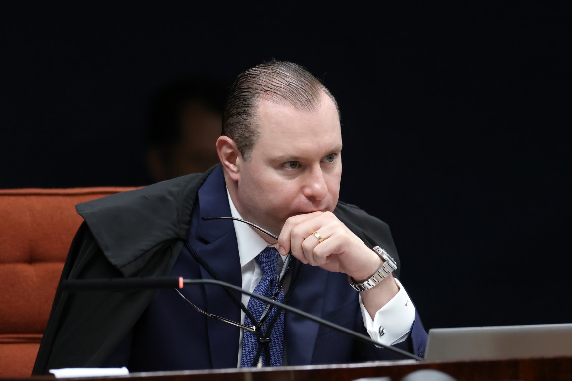 Primeiro dia do julgamento do caso Marielle Franco no STF — Foto: Gustavo Moreno/STF