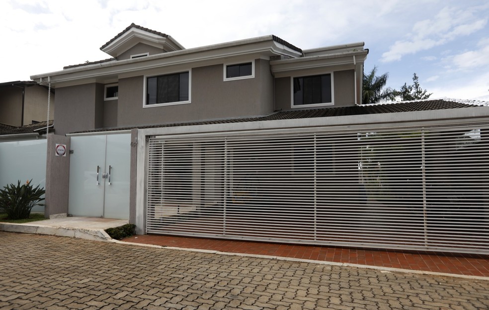 Casa alugada por Jair Bolsonaro no Condomínio Solar, em Brasília — Foto: Cristiano Mariz/O Globo