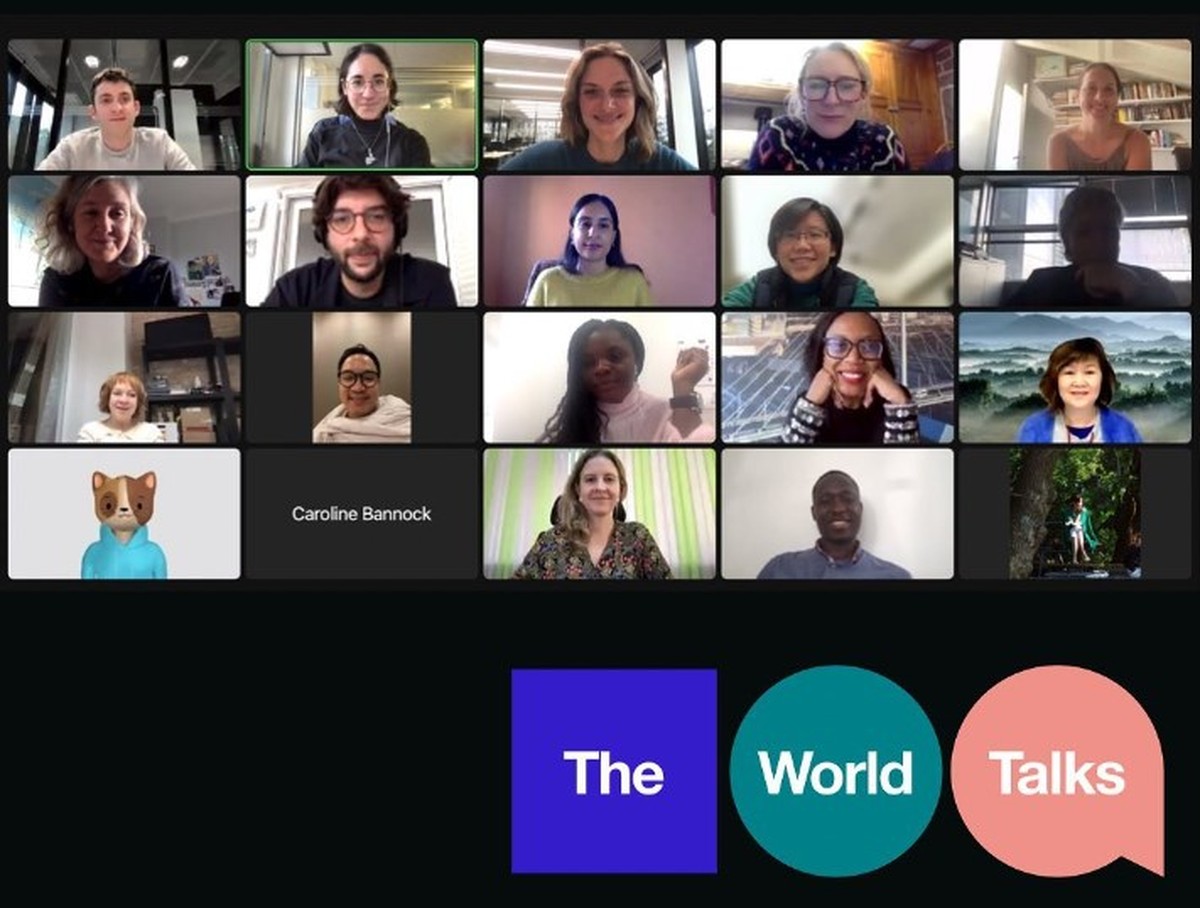 World talks: plataforma promove diálogo entre pessoas com pensamentos