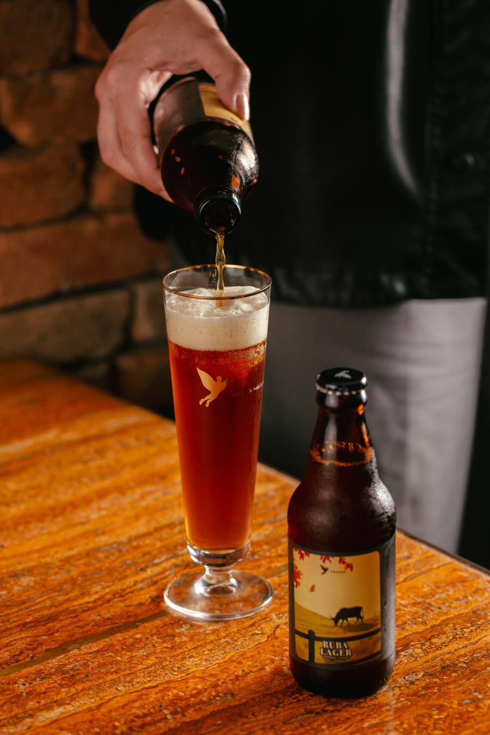 Rubaiyat: a cerveja artesanal Ruba Lager — Foto: Divulgação / Foto de Marcus Fabrinni