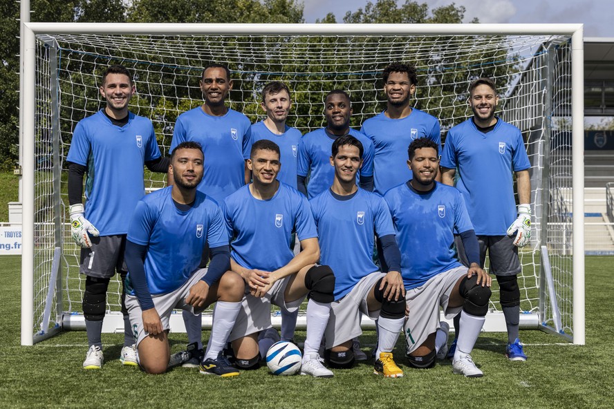 Seleção brasileira de futebol de 5, para cegos: em treino em Troyes para buscar o hexacampeonato paralímpico