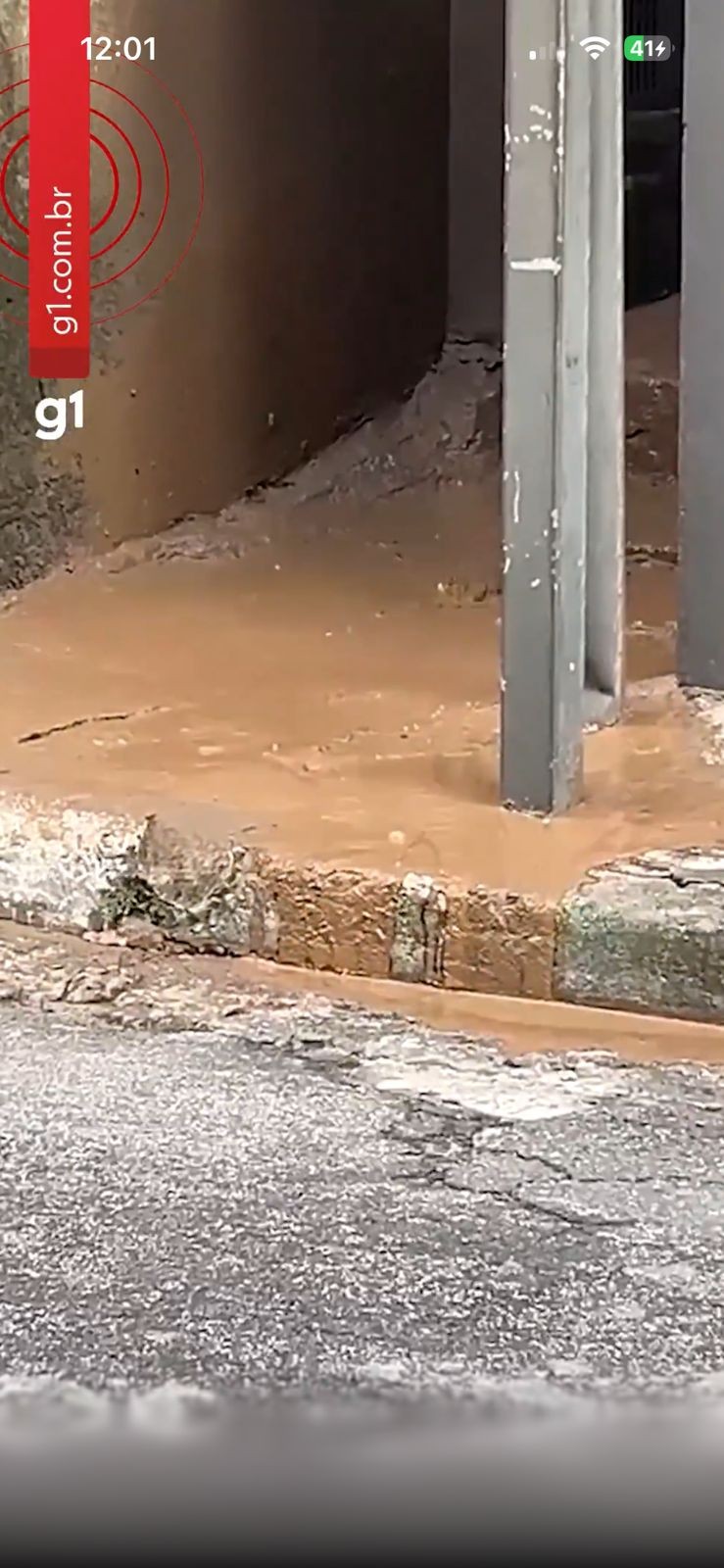 Morador gravou vazamento de gás pouco antes da explosão em obra da Sabesp; veja vídeo