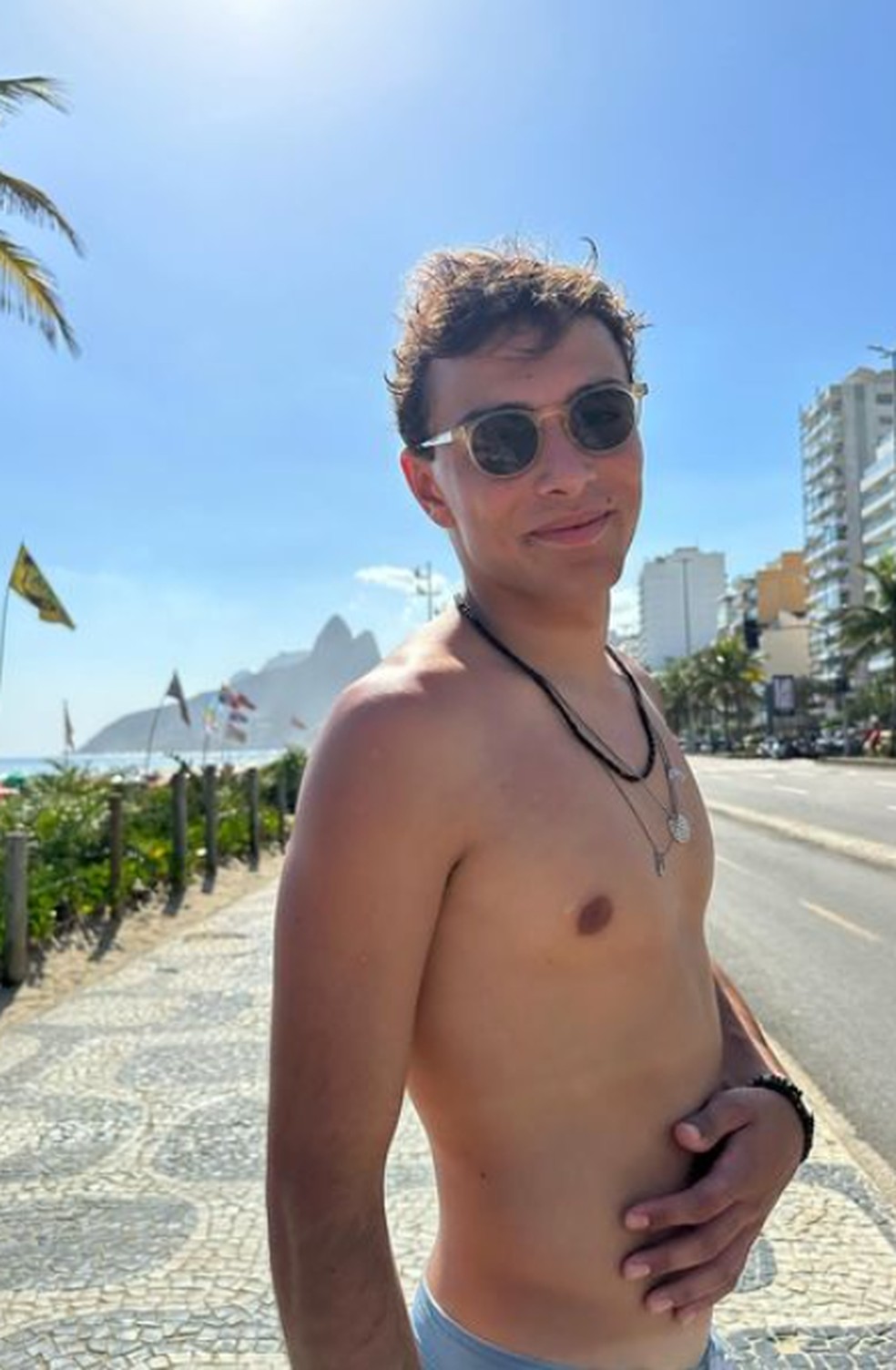 O surfista português João Maria Pereira, de 18 anos — Foto: Reprodução/Instagram