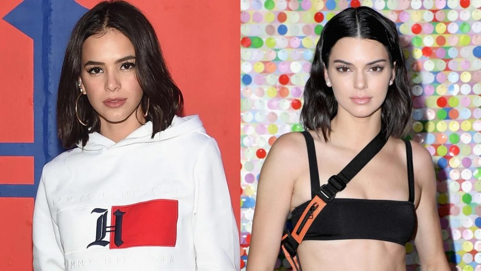 Bruna Marquezine e Kendall Jenner — Foto: Getty Images