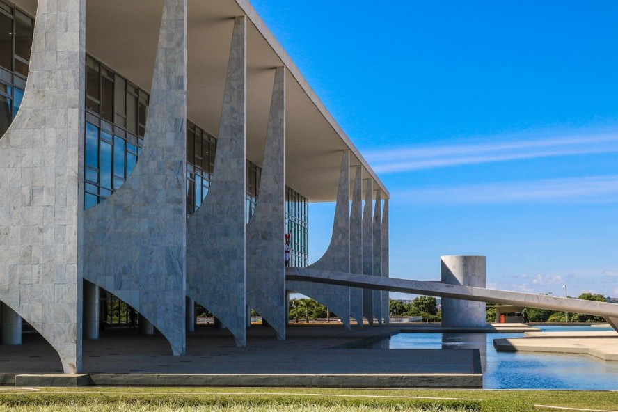 O Palácio do Planalto