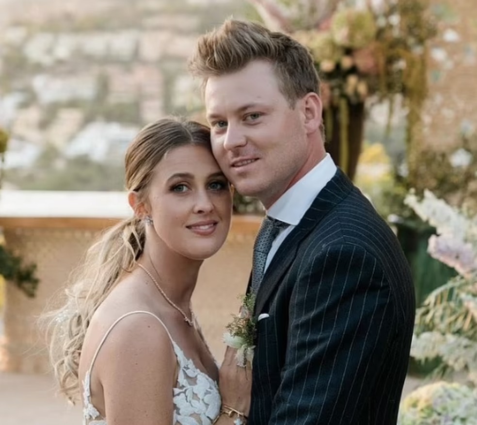 Gina Schumacher se casa com  Iain Bethke — Foto: Instagram