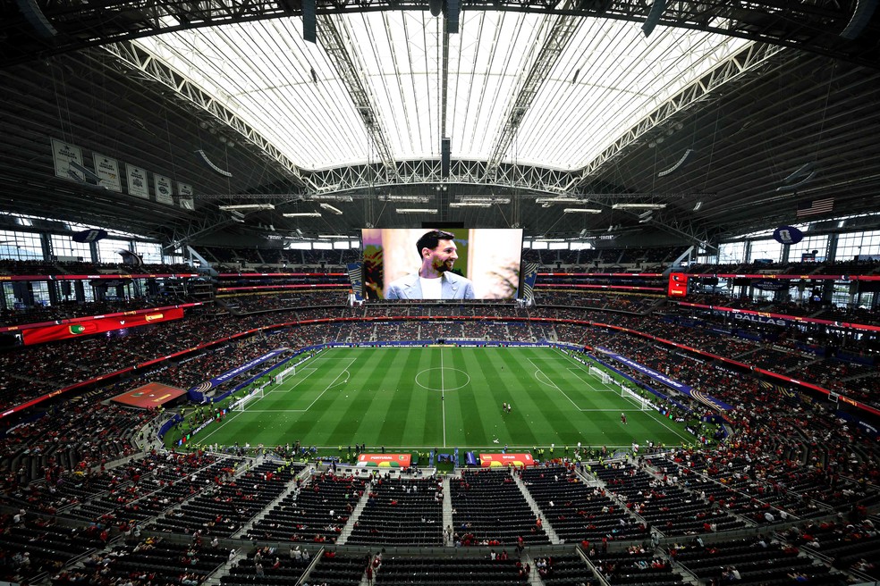 Estádio de DALLLAS — Foto: Stacy Revere/Getty Images/AFP