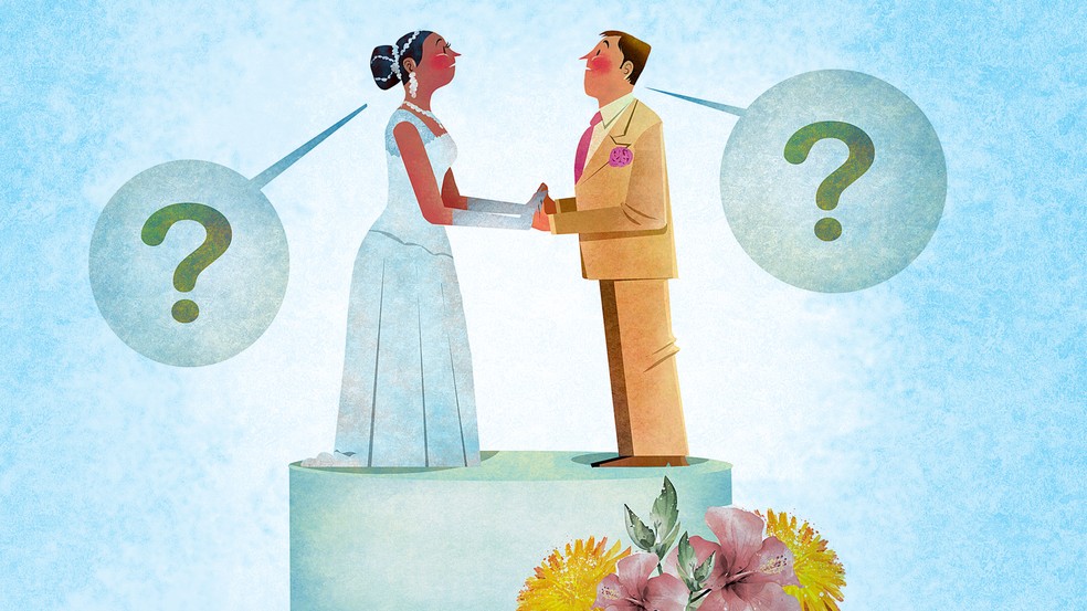 Proposta que muda o Código Civil também prevê reformas para a vida conjugal — Foto: Arte O Globo