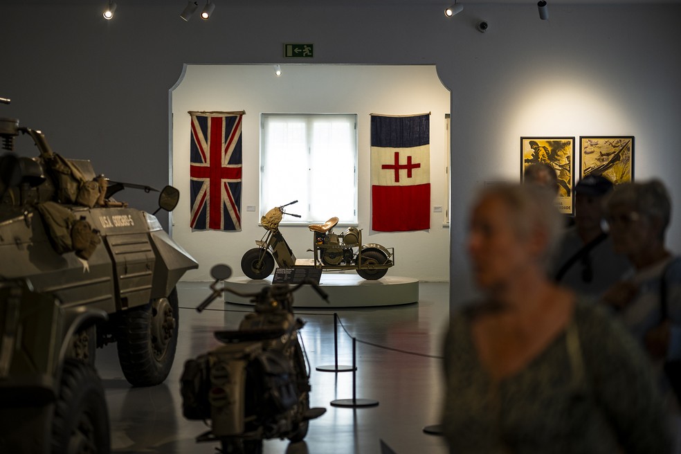 Museu de Caramulo: depois que o governo português proibiu o investimento em imóveis para a concessão de golden visa, dinheiro fluiu para outras atividades — Foto: Daniel Rodrigues/Bloomberg