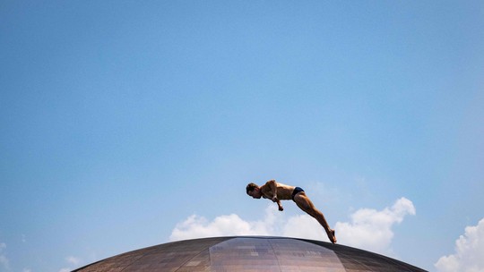 Fotos do Mundial de Esportes Aquáticos impressionam e geram reflexão sobre os limites e desafios do corpo humano