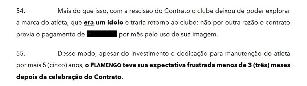 Flamengo atesta que Gerson tinha tratamento de ídolo — Foto: Reprodução