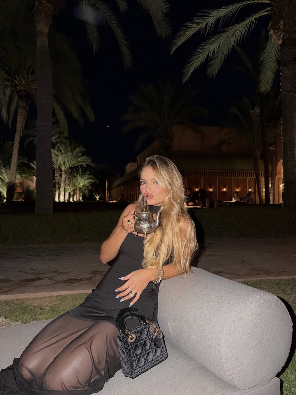 Gabriely Miranda esclarece boatos de gravidez em viagem de bodas com Endrick — Foto: Reprodução Instagram