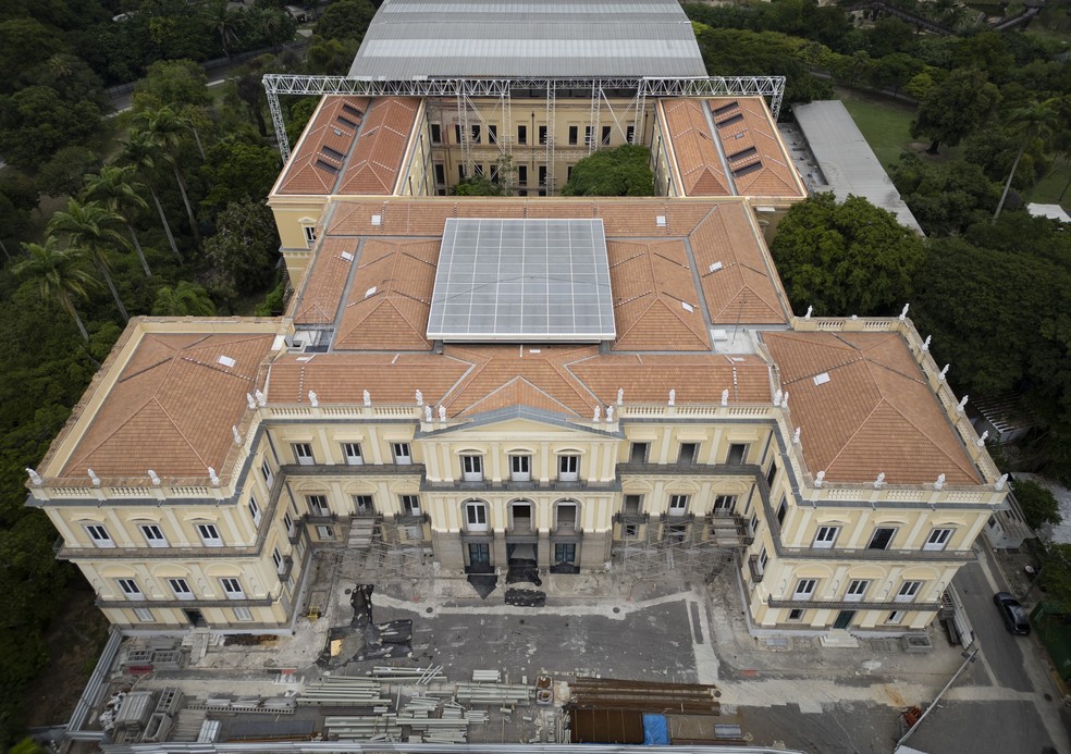 O Museu Nacional é composto por três áreas. A mais conhecida é o Paço de São Cristovão — Foto: Marcia Foletto