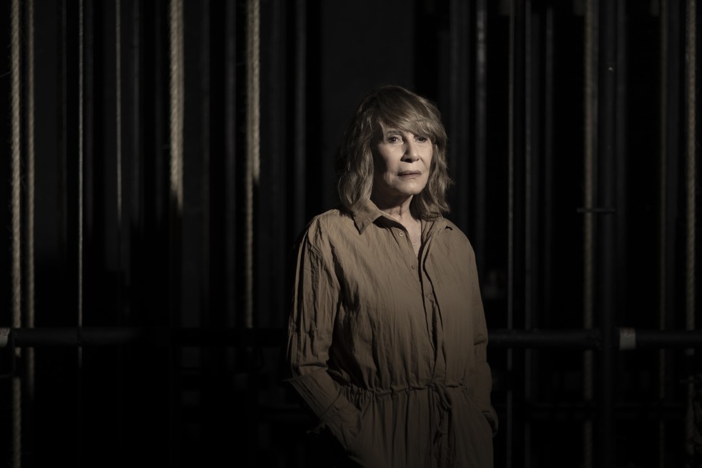 "Ao Vivo [dentro da cabeça de alguém]": Renata Sorrah estrela peça da companhia brasileira de teatro — Foto: Leo Martins