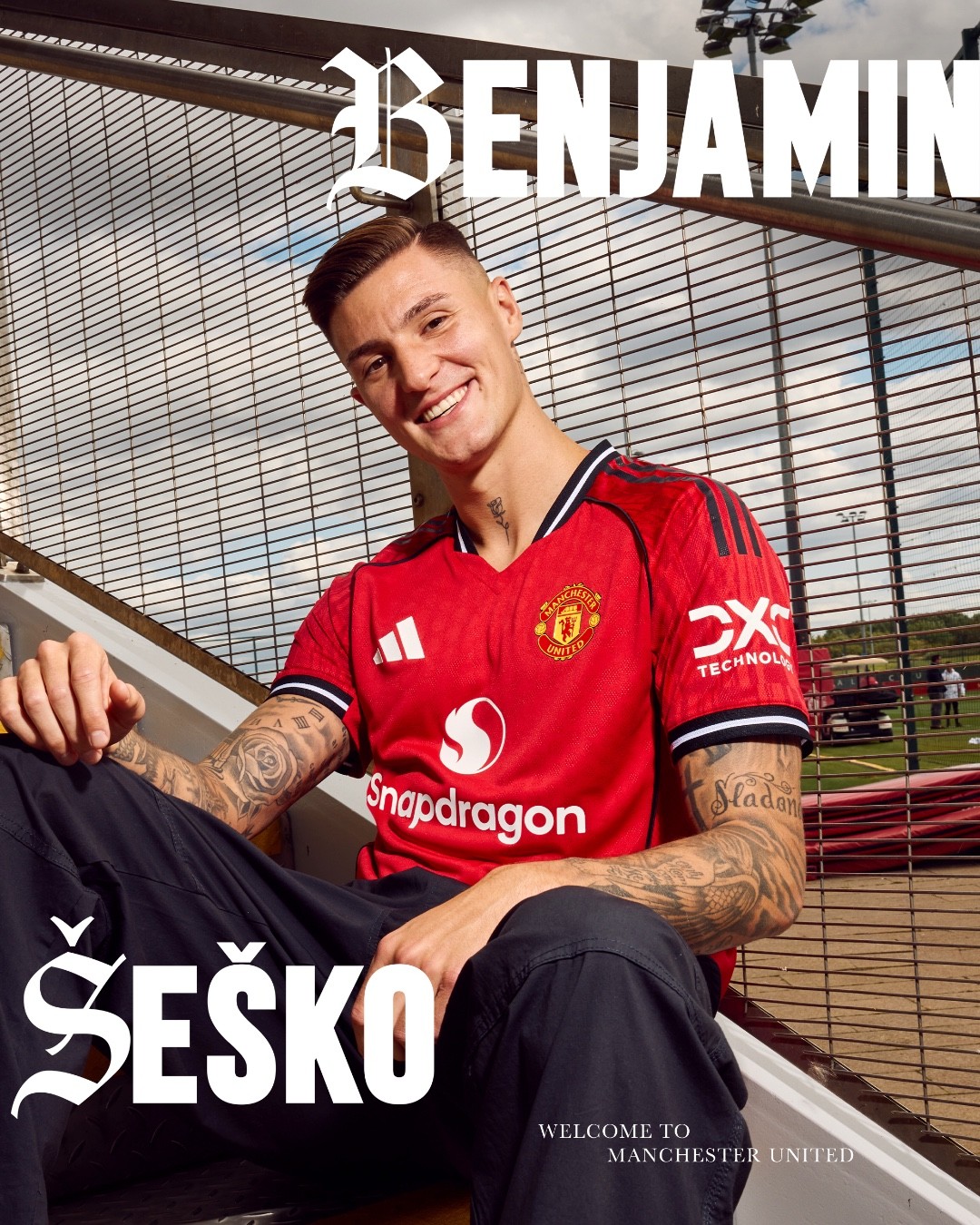 Sesko - Manchester United: € 76,50 milhões — Foto: Reprodução