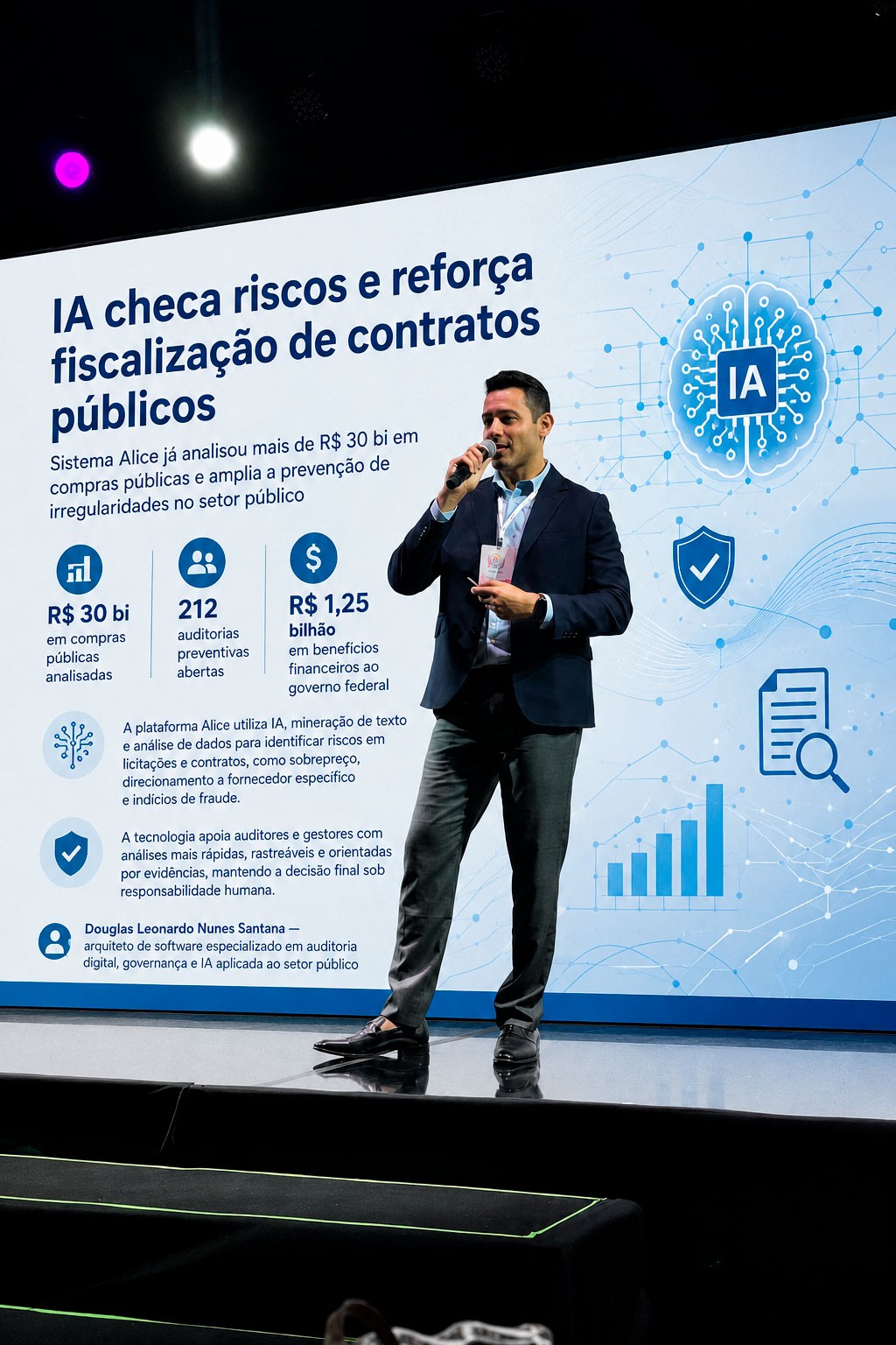 IA Alice fiscaliza R$ 30 bi em contratos públicos e gera economia