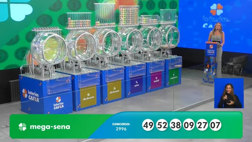 Mega-Sena sorteia prêmio de mais de R$ 45 milhões nesta terça-feira; veja dezenas sorteadas