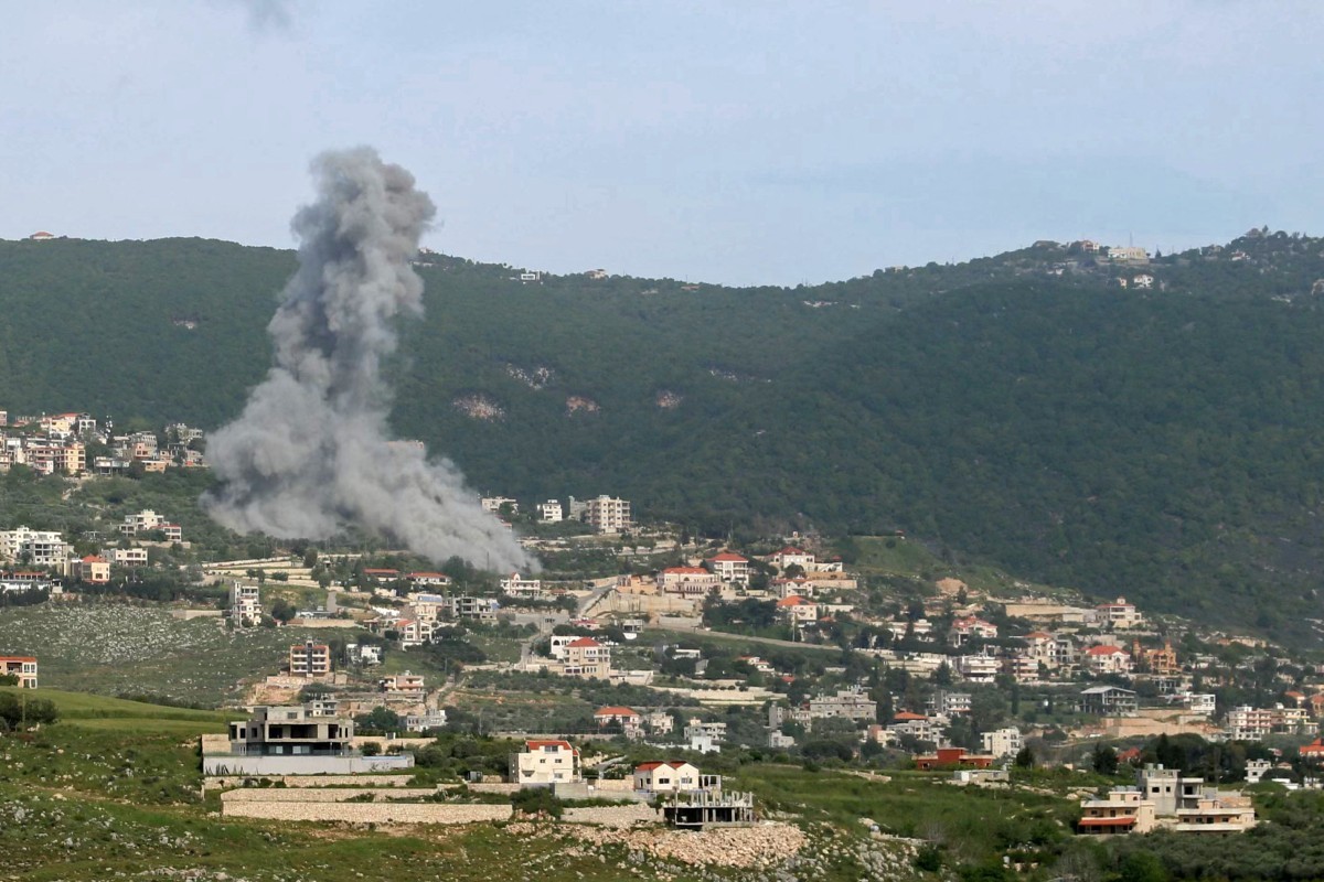 Israel intensifica ataques no sul do Líbano horas antes de negociações mediadas pelos EUA