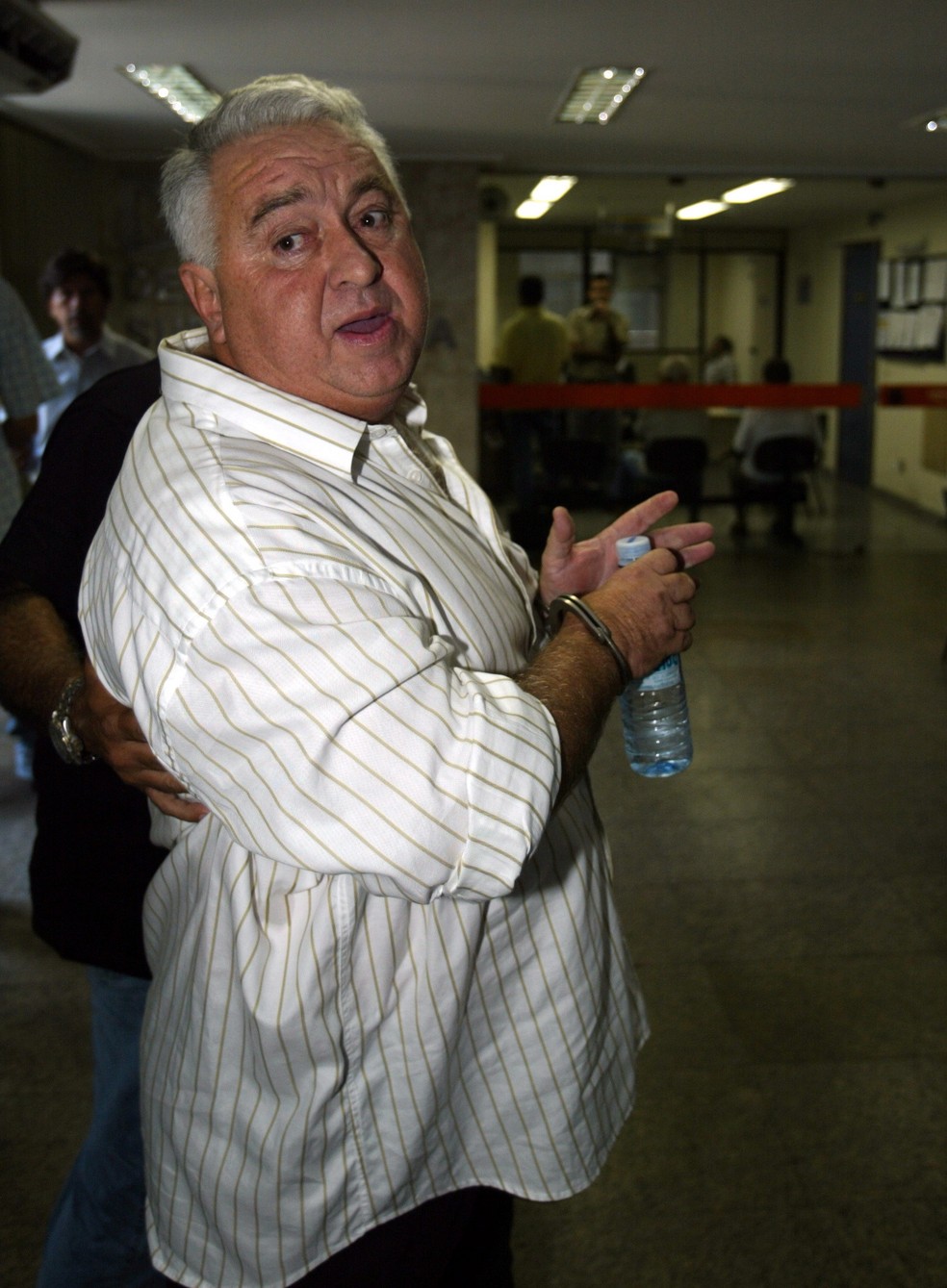 Jerominho ficou mais de uma década preso ao lado do ex-deputado e irmão, Natalino Guimarães — Foto: Gustavo Azeredo