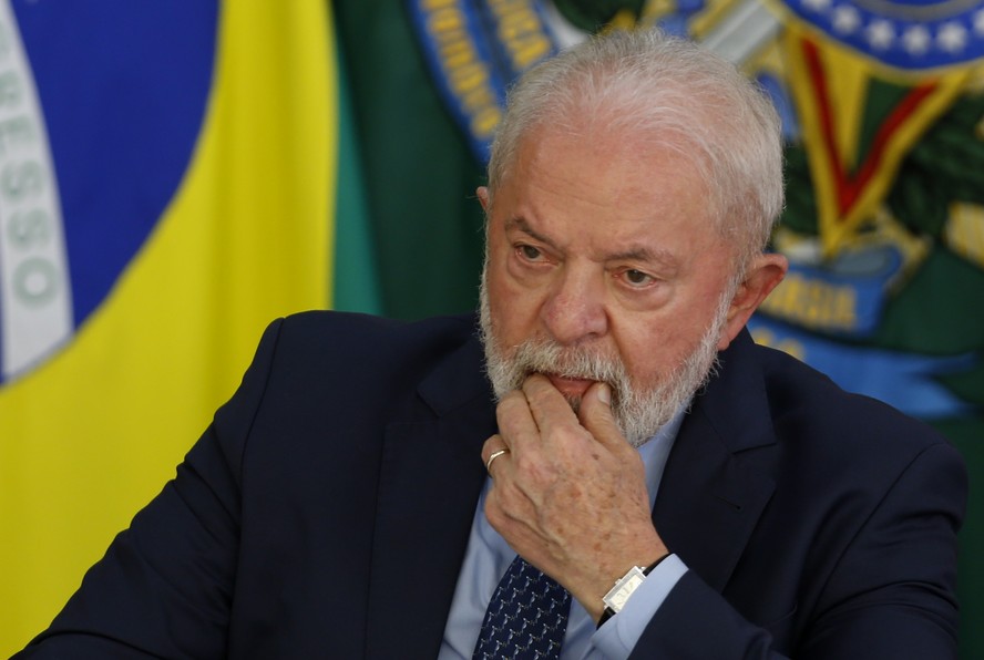 O presidente Luiz Inácio Lula da Silva 10/03/2023