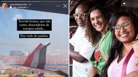 'Torcida branca': oposição reage à assessora de Anielle que viajou de FAB e criticou são-paulinos em derrota do Flamengo
