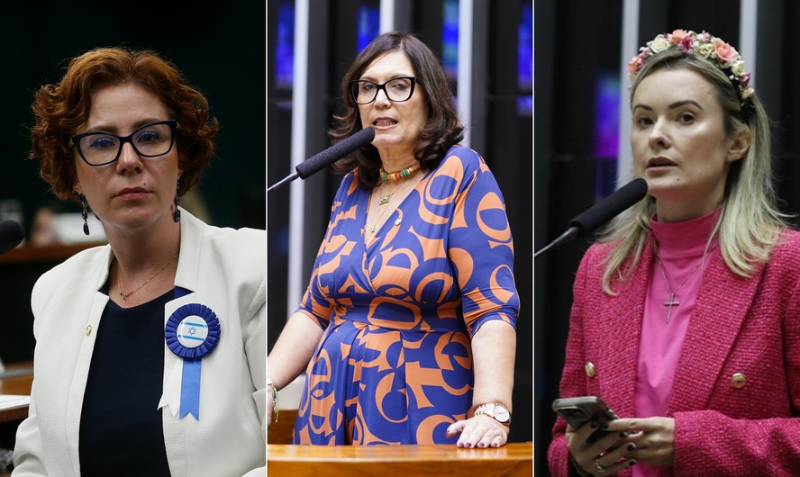 Carla Zambelli, Bia Kicis e Julia Zanatta estão entre as deputadas favoráveis ao PL
