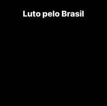 Donizete Pantera foi às redes sociais postar "luto pelo Brasil" após vitória de Lula — Foto: Reprodução/Instagram