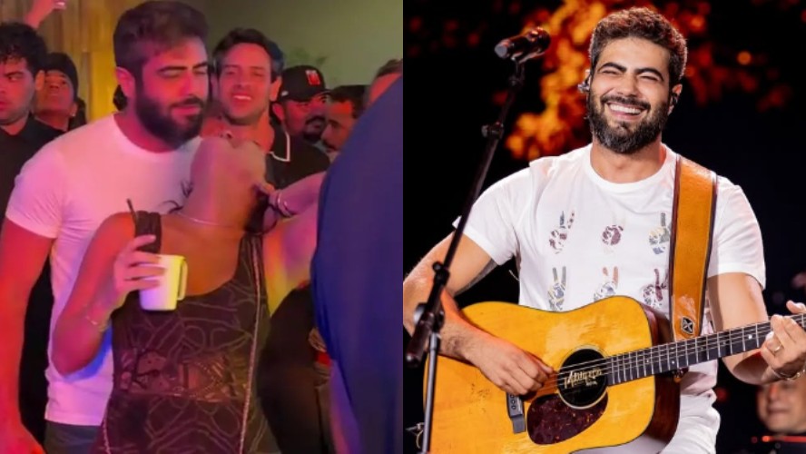 Henrique, da dupla com Juliano, é flagrado puxando o cabelo da mulher e web reage com críticas: 