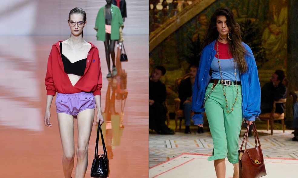 Semana de Moda de Milão — Foto: Getty Images e Divulgação