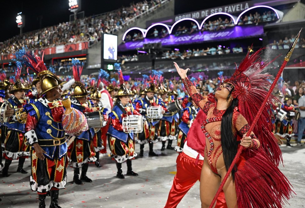 Desfile da Unidos de Padre Miguel — Foto: Alex Ferro/Riotur