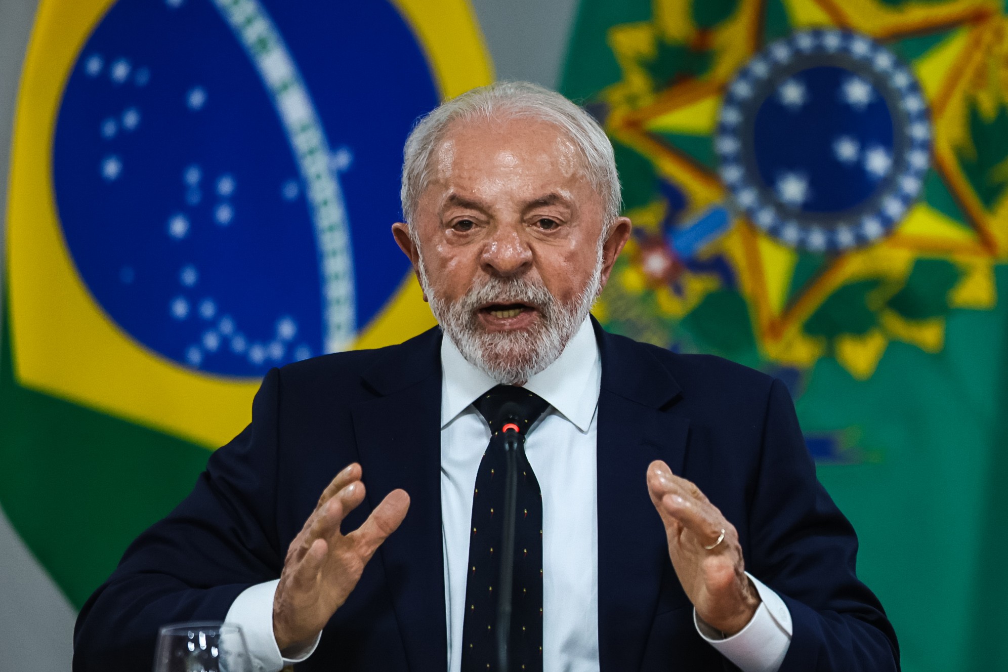 Lula diz que todas as suspeitas de fraude no INSS ser&atilde;o apuradas: 'Se tiver filho meu metido nisso vai ser investigado'